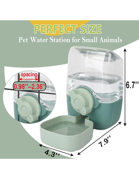 Dispensador de Agua Automático Gonpabuly 1L para Mascotas