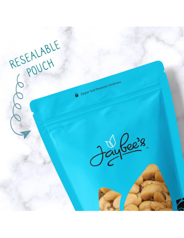 Nueces de Brasil Crudas 450g Jaybee's | Snack Saludable Sin Sal