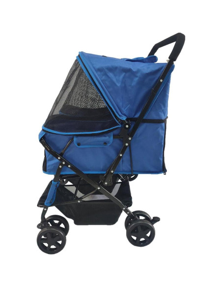 Carrito Doble para Mascotas Critter Sitters Azul 20 kg