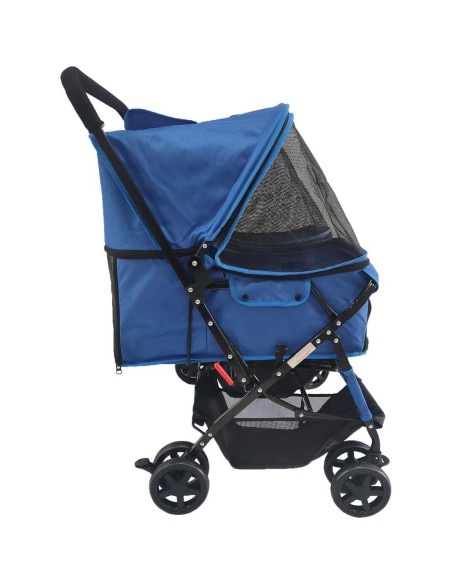 Carrito Doble para Mascotas Critter Sitters Azul 20 kg