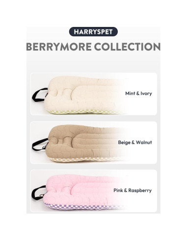 Alfombrilla para Carro de Perro Harryspet S Ortopédica Beige