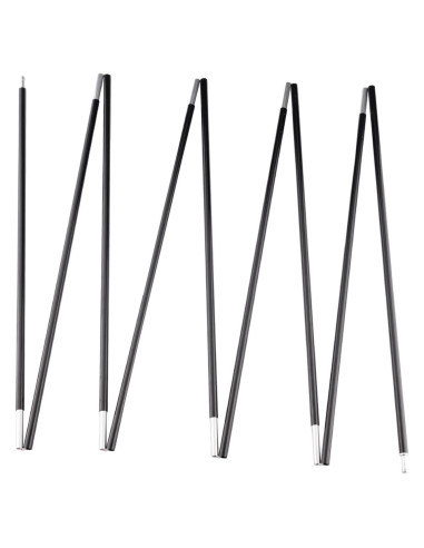 Poste de Tienda Aluminio BRILLIANCE4U 369.3 cm Negro