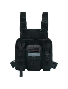 Arnés de Pecho para Walkie Talkie TDYU con Bolsa Ajustable