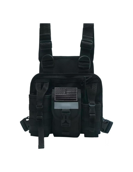Arnés de Pecho para Walkie Talkie TDYU con Bolsa Ajustable