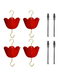 Moat para Hormigas GESAIL Rojo 75ml para Alimentadores de Colibrí