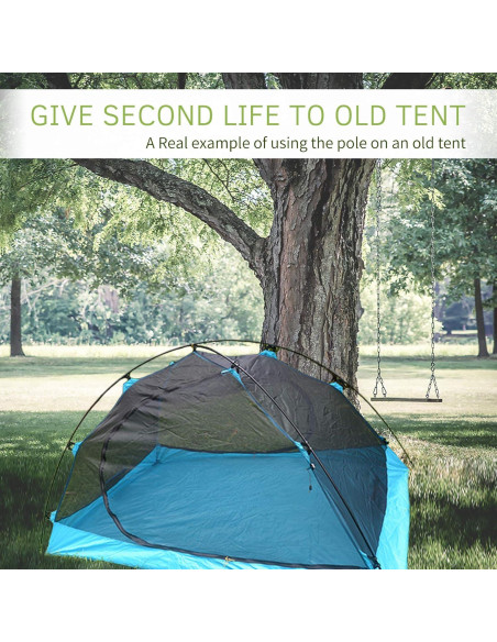 Poste de Tienda Aluminio BRILLIANCE4U 369.3 cm Negro