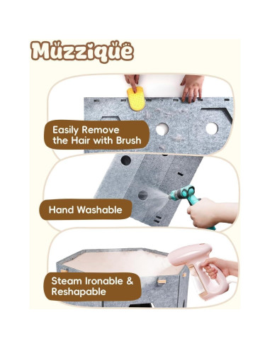 Casa de Juego Modular para Gatos y Perros Muzzique 118x43 cm