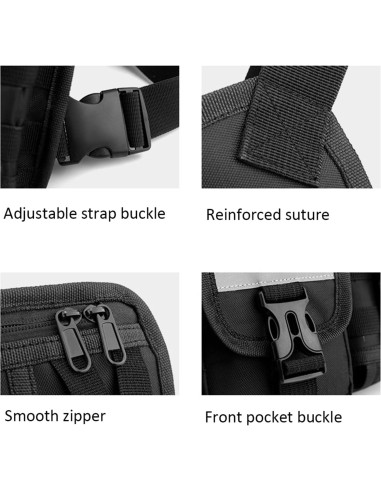Arnés de Pecho para Walkie Talkie TDYU con Bolsa Ajustable