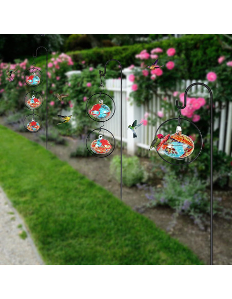 Alimentador de Colibríes HEADAK LIFE Circular 6 Puertos Azul