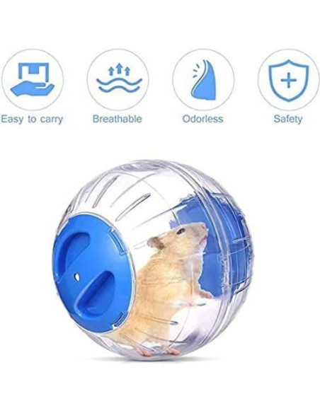 Bola de Ejercicio para Hámsters WNZQK 12.5cm Cristalina