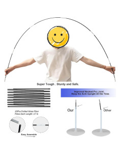 Kit de Arco de Globos KAIYUN 3.05m Ajustable para Fiestas 2