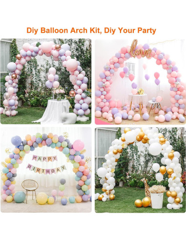 Kit de Soporte para Arco de Globos VETOGETHER 2.74m x 3.05m