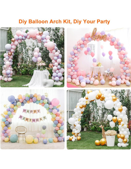 Kit de Soporte para Arco de Globos VETOGETHER 2.74m x 3.05m