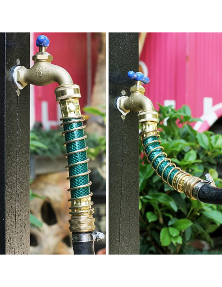 Adaptador de manguera de jardín YELUN 2 paquetes 16CM