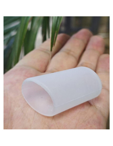 Funda de pico de tetera de silicona Airuich 3pcs Blanco