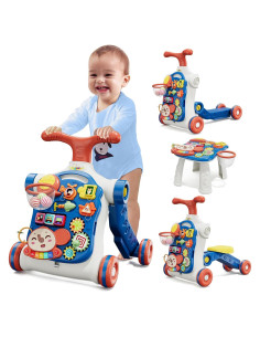 Caminador 5 en 1 HYES para bebés con actividades educativas