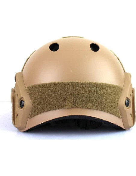 Casco Táctico LEJUNJIE LE191-PJ-TAN para Paintball y Airsoft
