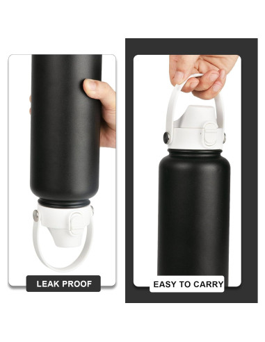 Tapa Flip Auto EIPOSAU para Botellas Boca Ancha 12-64 oz