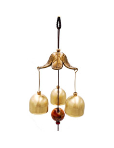 Campanas de Viento Banfeng 3 Piezas Latón 45cm Feng Shui 2