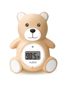 Termómetro de baño para bebés HubiBaby 2 en 1 con alerta