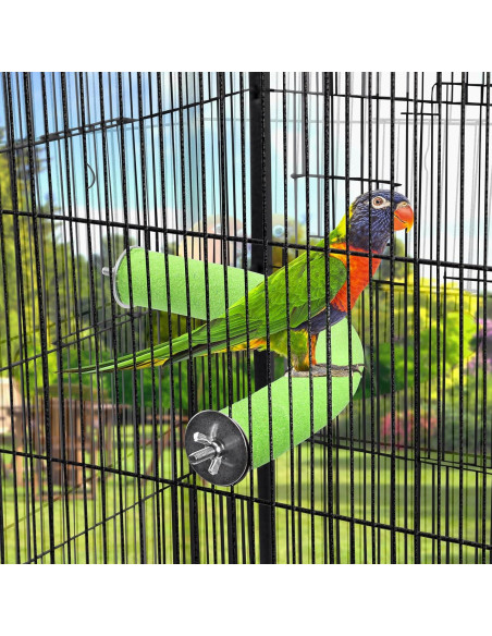 Soporte de Percha en U FrgKbTm para Loro Verde Mediana