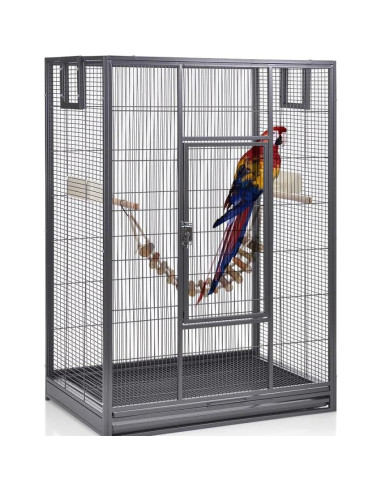 Accesorios para Jaula de Aves Leopacat - Hamaca y Perchas