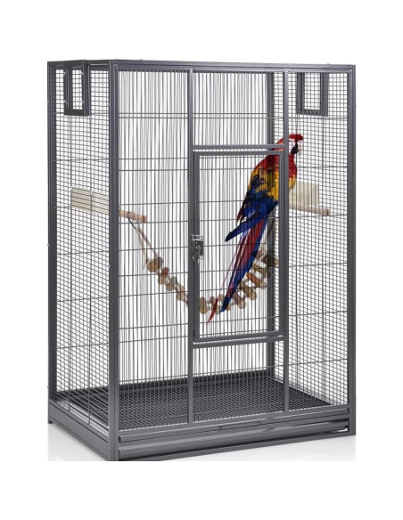 Accesorios para Jaula de Aves Leopacat - Hamaca y Perchas