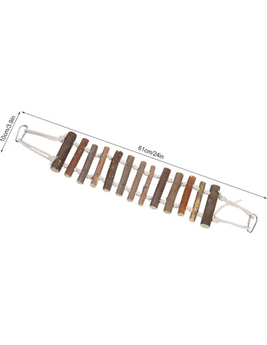 Accesorios para Jaula de Aves Leopacat - Hamaca y Perchas