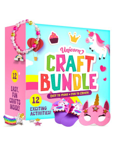 Kit de Manualidades Unicornio Dan&Darci - 12 Proyectos Creativos