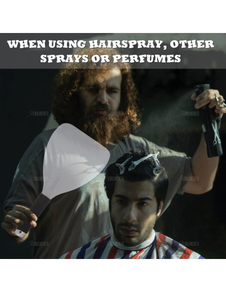 Escudos Faciales AUEAR - Paquete de 4, Protección para Peluquería