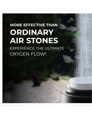 Piedra de Aire Grande SSFOLPFEE 12.95 cm para Acuario y Hidroponía