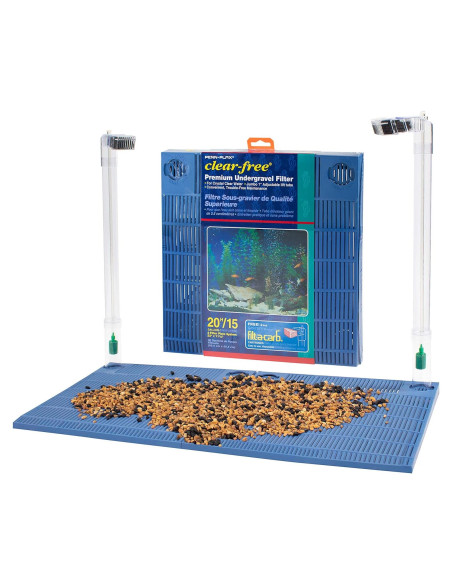 Filtro Bajo Grava Penn-Plax CFU20 para Acuarios 57L