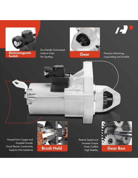 Motor de arranque A-Premium Honda Civic 2006-2011 1.8L 12V