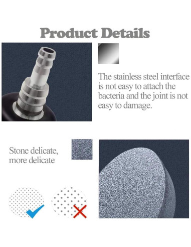 Difusor de Burbujas Kathson 12cm para Acuario - 2 Piezas