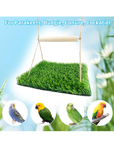 Colchoneta de Columpio para Aves FlidRunest 23x45cm