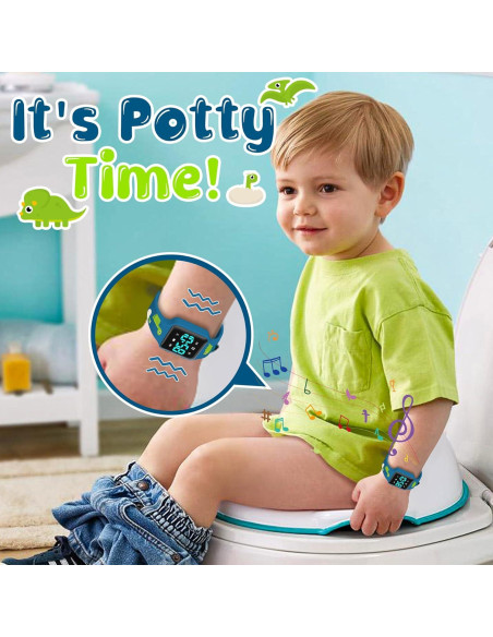 Reloj de Entrenamiento para el Baño Timever Dinosaurio 2-9 Años