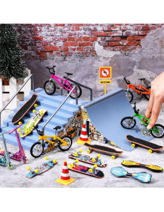 Skylety Mini Juego de Juguetes para Dedos 31 Piezas 2