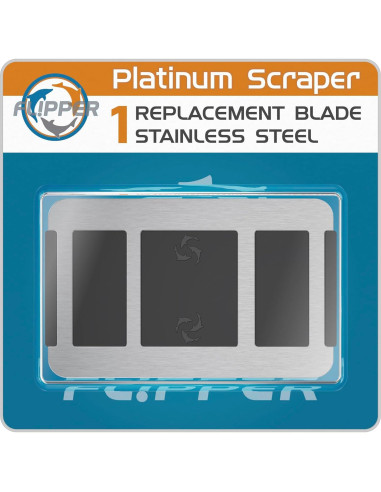 Cuchilla de repuesto Flipper Platinum para raspador de acuario