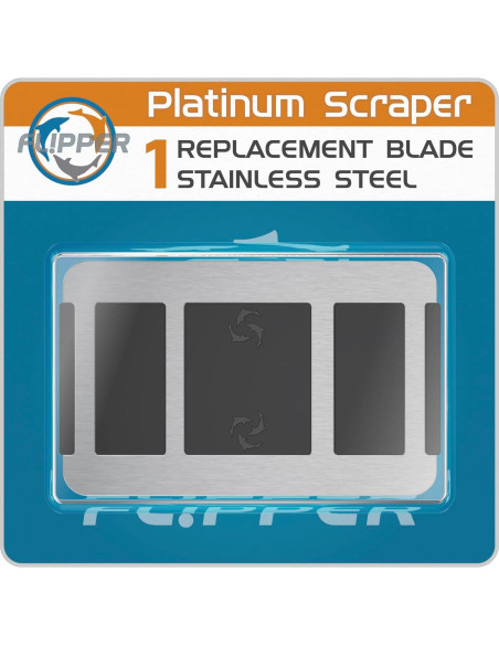 Cuchilla de repuesto Flipper Platinum para raspador de acuario