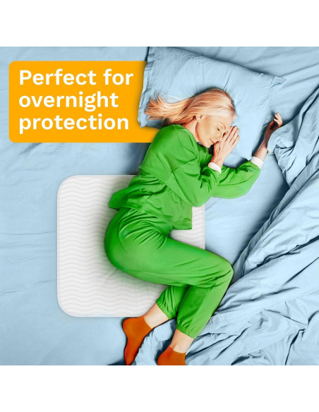 Almohadillas Lavables GREEN LIFESTYLE 86x91 cm - Paquete de 4 Almohadillas Lavables GREEN LIFESTYLE 86x91 cm - Paquete de 4