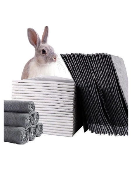 Almohadillas para Orina de Mascotas PINVNBY 100 Piezas 45x33 cm