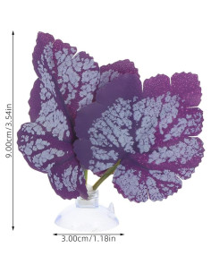 Hamaca de Hoja para Peces Betta Balacoo - Decoración Acuario 2