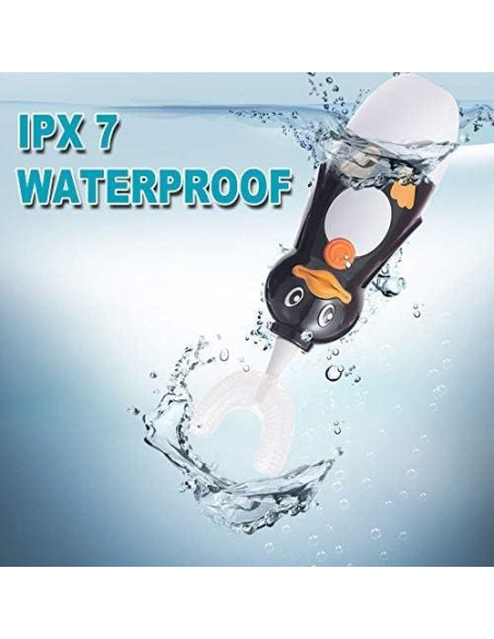 Cepillo de dientes eléctrico Caromolly U+2 para niños 2-6 años