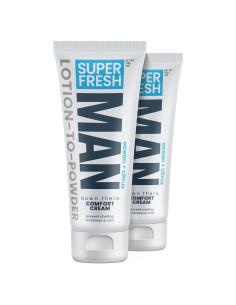 Desodorante en Polvo Super Fresh para Hombres 4 oz Doble