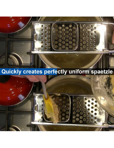 Fabricante de Spaetzle KEISSCO Acero Inoxidable 0.35 kg