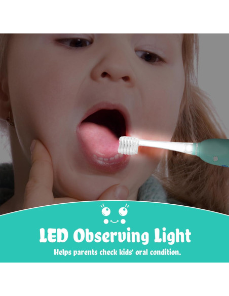 Cepillo de Dientes Eléctrico SEAGO SG-2139 para Niños Azul