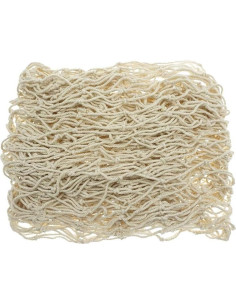 Red de Pesca Decorativa Bilipala 200x100 cm Algodón Blanco 2