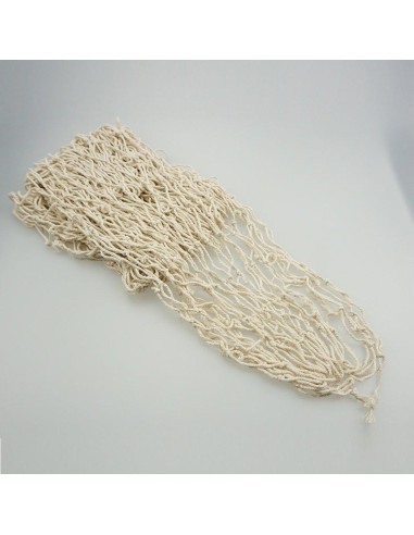 Red de Pesca Decorativa Bilipala 200x100 cm Algodón Blanco