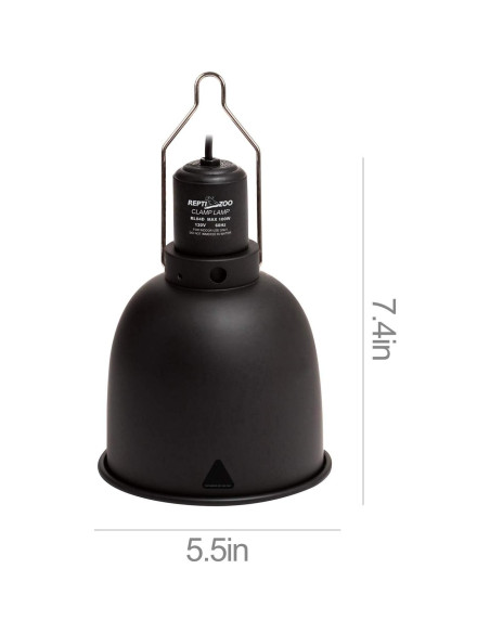 Lámpara de cúpula profunda REPTI ZOO 100W E26 1600 lúmenes