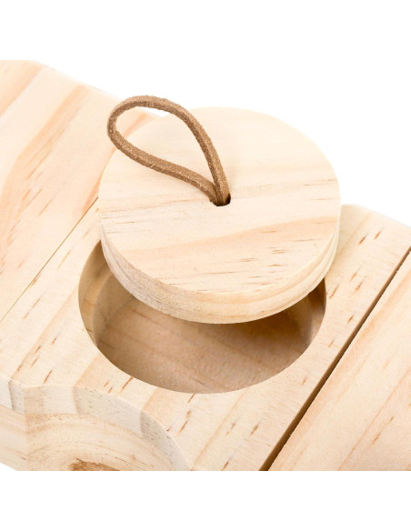 Juguetes de Forrajeo Hacaroa para Cobayas y Conejos - 2 Piezas